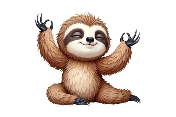 Download Sloth Illustration PNG Sublimation - Premium Bundle